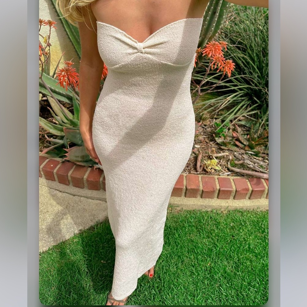 Beginning Boutique Skye Knit Midi Dress